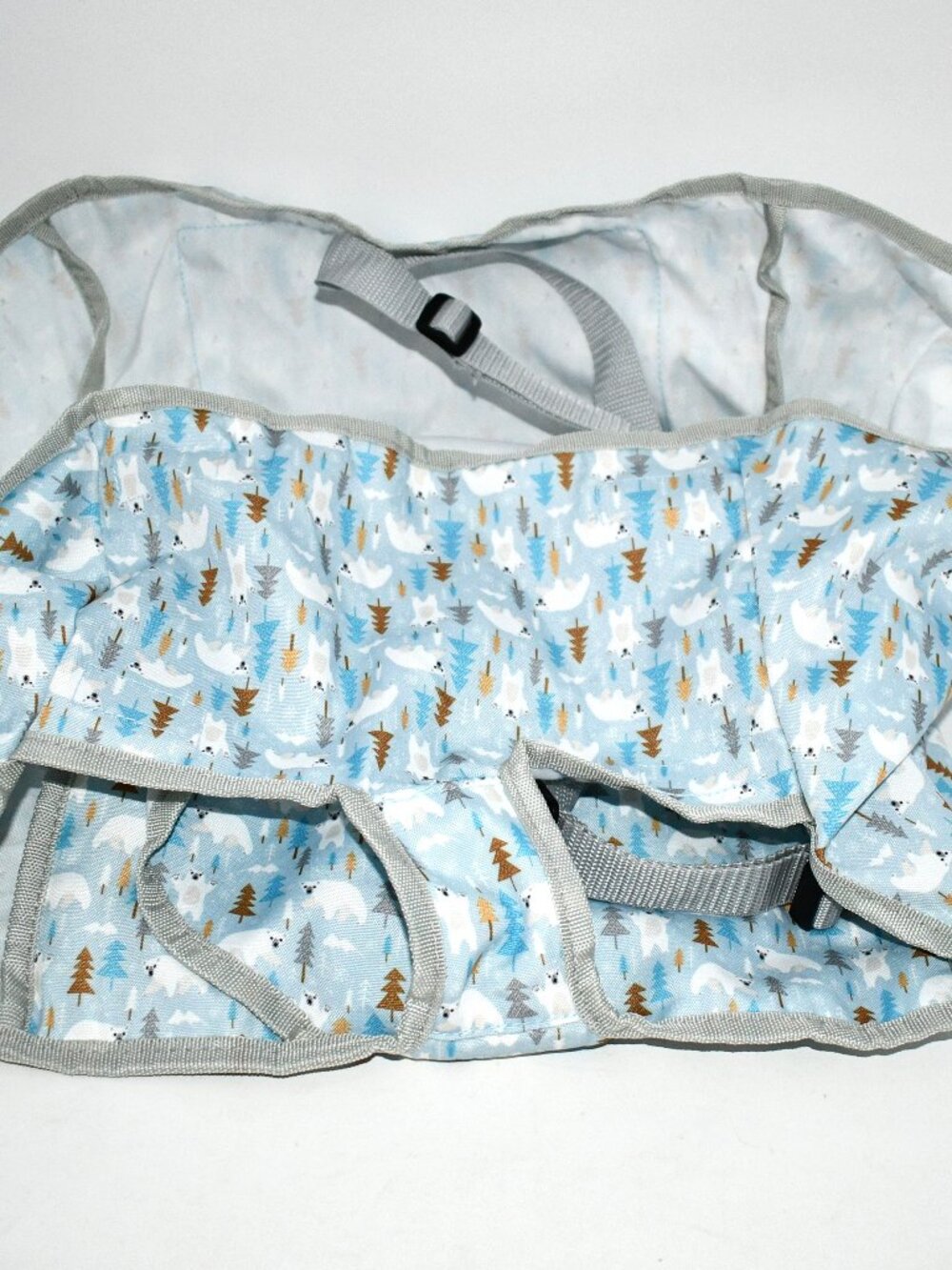 Solfres Dual-Belt Baby High Chair Cover, Waterproof, Stain-Resistant, Washable,